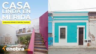 INCREDIBLE HOUSE FULL OF COLOR VERY MEXICAN | INDOOR PISICINA and TERRACE | Visiting Airbnb's