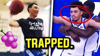 This OLD Jelly Fam Star Is STUCK Playing College Basketball, Why? (Jahvon Quinerly)