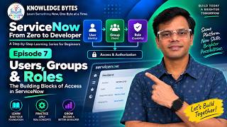 ServiceNow Users, Groups & Roles | How Roles & Access Work | Episode 7
