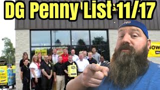 Dollar General Penny Shopping List Tues 11\/17 Visuals Freebie Haul