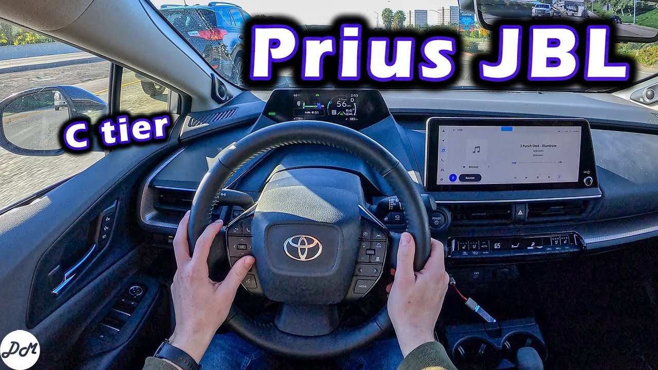 2023 Toyota Prius JBL 8speaker Sound System Review YouTube