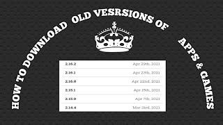 HOW TO DOWNLOAD OLD VERSIONS OF APPS & GAMES // FOR OLD ANDROID DEVICES // Little Ⓒreators SL screenshot 5