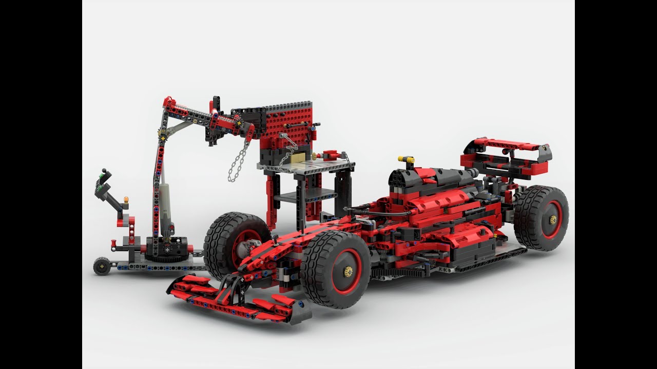 LEGO MOC Formule 1 " Big F " by kevinbrickfr | Rebrickable - Build with LEGO