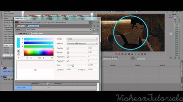 Sony Vegas Effect #4 | Moving Circle with Noise Underneath