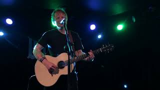 Ed Sheeran - Be Right Now | live at Whelan&#39;s 19.04.2022