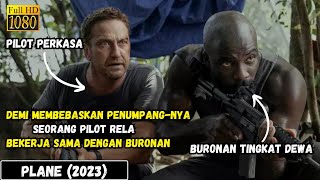 Perjuangan Duo Maut Melawan Teroris Kejam Penguasa Daratan Filipina ‼️ Alur Cerita Film Plane (2023)