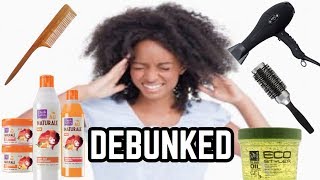 Natural Hair MYTHS DEBUNKED (Professionalism, Washing, Grease etc.)| Thee Mademoiselle ♔