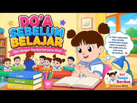 Prayer Before Studying - Learning to Pray Series with Diva | Kastari Animation Official