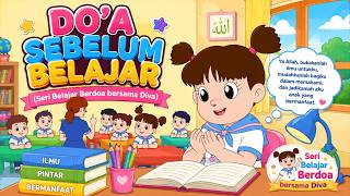 Doa Sebelum Belajar - Seri Belajar Berdoa bersama Diva | Kastari Animation 