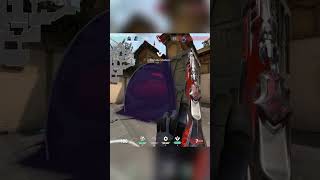 100 IQ Omen OUTPLAY on HAVEN #shorts #fyp #valorant #omen #valorantclutch