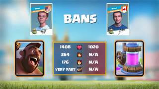 B-Rad VS Winner#1 ( Wings ) | 2017 Clash Royale CCGS NA Fall Finals