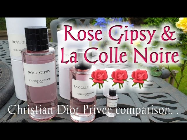 DIOR LA COLLE NOIRE VS LOUIS VUITTON ROSE DES VENTS  BATTLE OF THE LVMH  FRESH DEWEY ROSE FRAGRANCES 