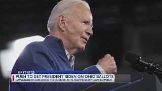 Democrats to nominate Biden in ‘virtual roll call’ to ensure he’s on Ohio ballot