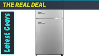 reviewFrigidaire EFR341 Stainless Steel 3.1 cu ft 2 Door Fridge and Freezer - The Ultimate Compact