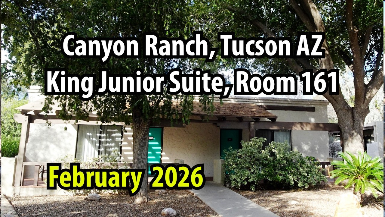 Canyon Ranch, Tucson AZ, Junior Suite, King Bed Room #161