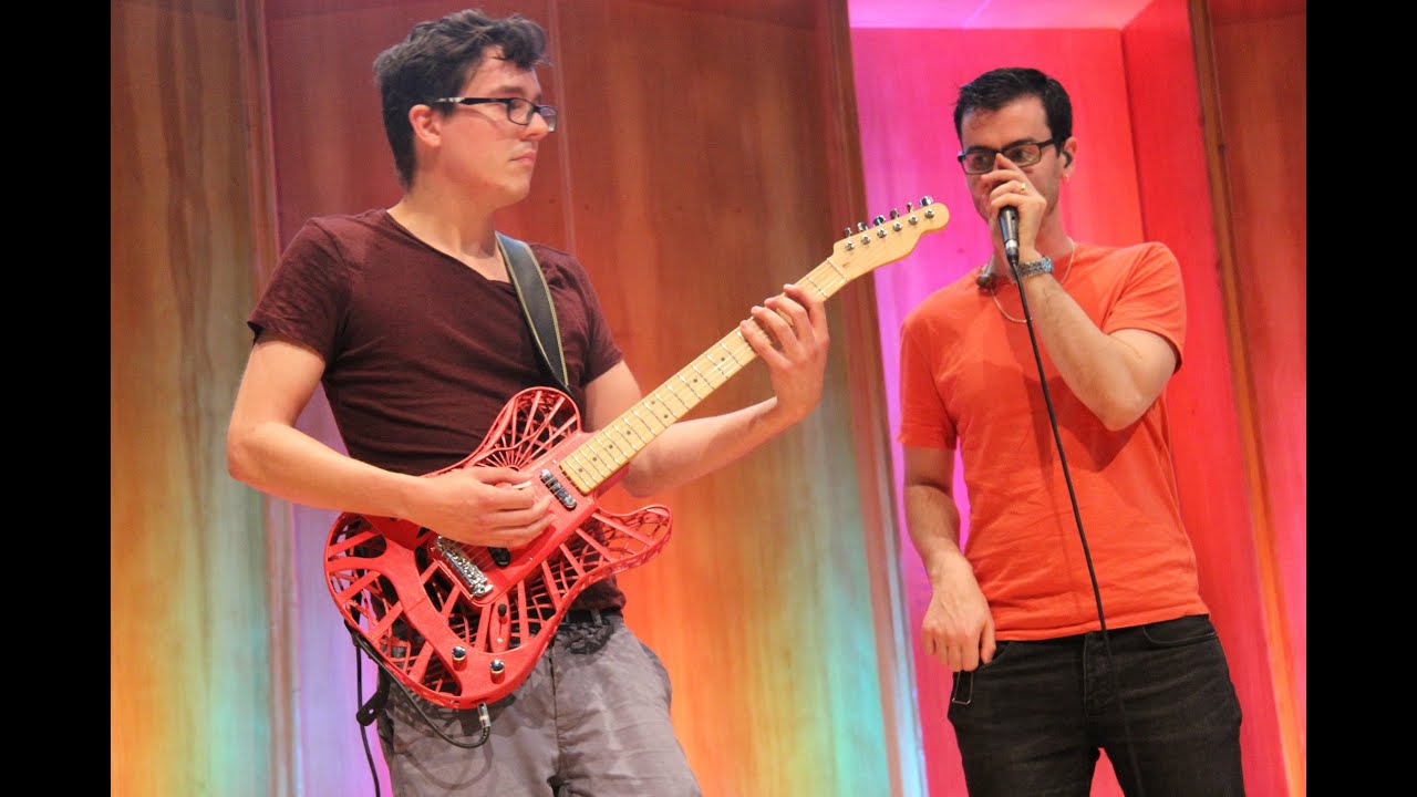 Music Tech Fest London - 3D Printed Guitar improv with Shlomo