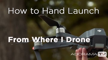 How to Hand Launch and Hand Catch DJI Mavic Drones: From Where I Drone with Dirk Dallas