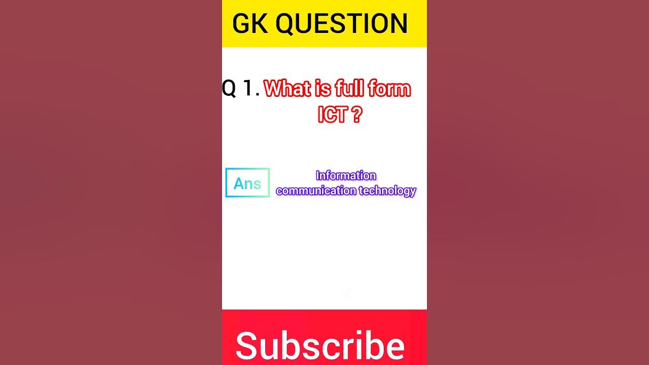 What Is Full Form ICT shorts fullform virlshorts YouTube what-is-full-form-ict-shorts-fullform-virlshorts-youtube