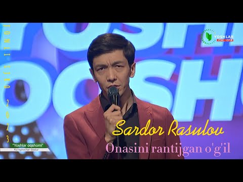 Sardor Rasulov — Onasini ranjitgan o'g'il (jonli ijro 2023)