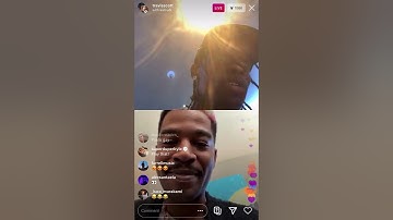 TRAVIS SCOTT & KID CUDI PREVIEW 2 NEW SONGS ON IG LIVE!