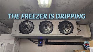 THE FREEZER IS DRIPPING