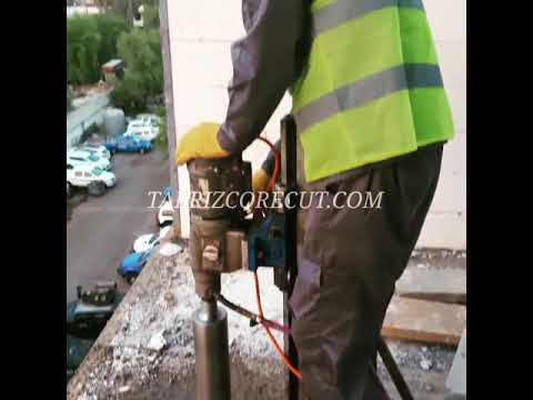 کرگیری جهت عبور لوله های تاسیسات