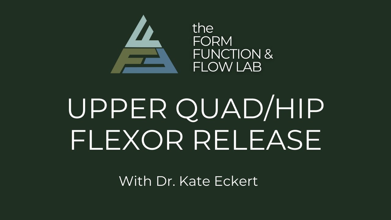Upper Quad/Hip Flexor Release YouTube