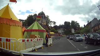 A Drive Through Enniskerry  Film set for Disenchanted