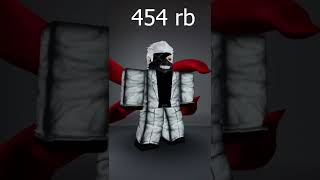 Make Kaneki White Suit In Roblox [Tokyo Ghoul] #shorts