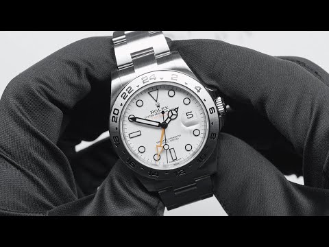 Rolex Explorer II Orange Hand, (RO-25019S)