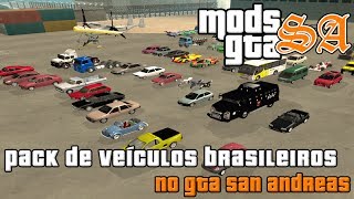 Como Instalar Pack Com 240 Veículos Brasileiros No GTA San Andreas 