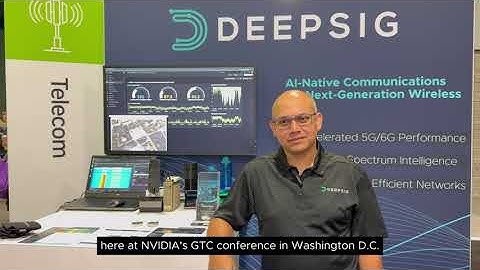 NVIDIA GTC DC 2025 | DeepSig Director of Product Management Tanveer Alam