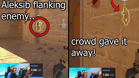 CS2 CROWD CHEAT MOMENTS!
