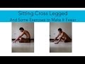 Difficulties Sitting Cross Legged