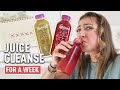 I Tried a JUICE CLEANSE for One Week... NOT What I Expected!