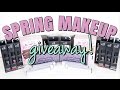 INTERNATIONAL SPRING MAKEUP GIVEAWAY 2017 | 2 WINNERS | TOO FACED, COLOURPOP &amp; MORE! | Andrea Renee