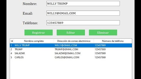 CRUD EN PYTHON Y MYSQL TRABAJANDO EN CAPAS