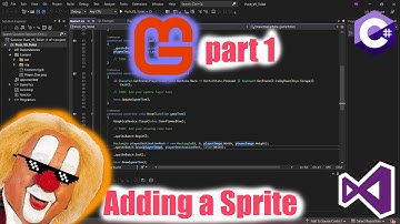 Monogame Tutorial adding a Sprite Part 1 #C-sharp #coding
