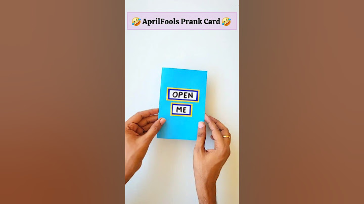 🤣Best Aprilfools card making 🎊 , how to make pop up card