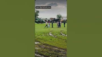 Indian army on jammu flood rescue operation #shorts #youtubeshorts #army #shots #viralshorts