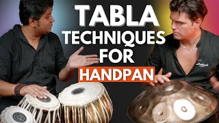 Tabla Tecniques For Handpan | Loris Lombardo & Amit Mishra | Lombardo Handpan