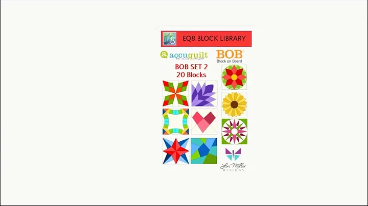 How to Use Add-On Electric Quilt 8 (EQ8) Libraries...