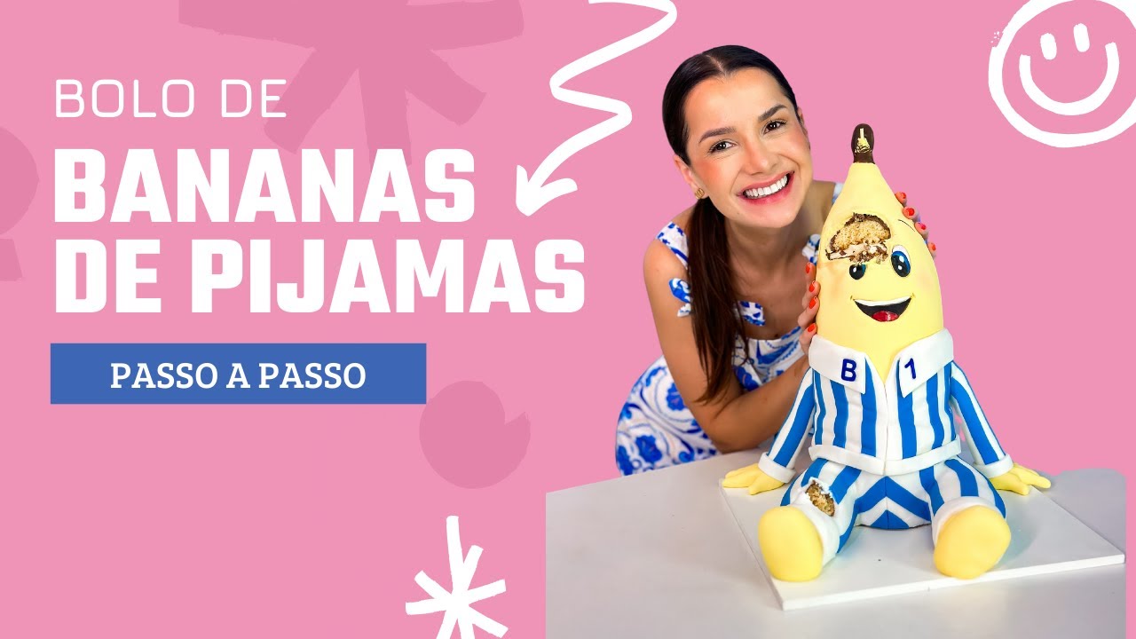 Bolo de Bananas de Pijamas - Passo a Passo