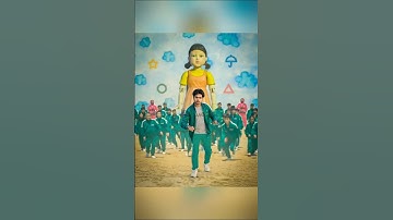 Squid game 🎯 Creative Photo editing tutorial / #picsart #photography #shortvideo