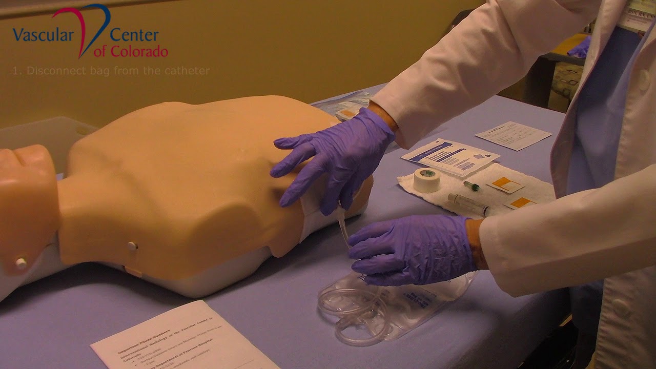 Drainage Tube Care YouTube