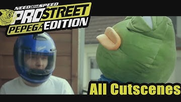 NFS Pro Street Pepega Edition All Cutscenes (Game Movie)