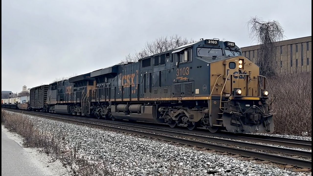 CSX 3103 west. - YouTube