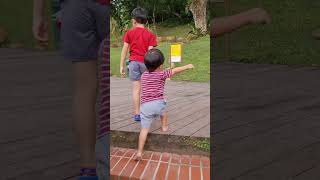 Thames Trent Slide Together At Jubilee Park Fort Canning Park