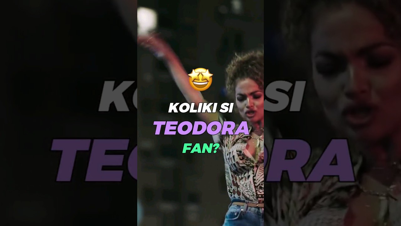 🎵 Testiraj svoje znanje: Koliki si fan Teodore? 🌟 