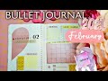 Оформление ежедневника на февраль 2021. ПРОДУКТИВНОСТЬ. BULLET JOURNAL February. Plan with me.